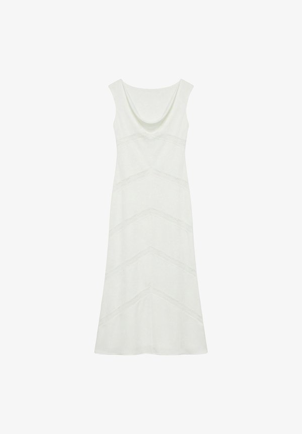 Vero Moda DRESS VMCARO LONG DRESS - Maxi dress - cloud dancer