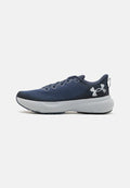 Under Armour INFINITE - Road running shoes - downpour gray/black/white