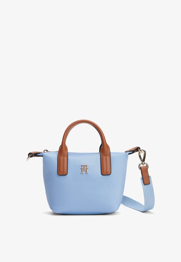 Tommy Hilfiger POPETTE MICRO TOTE - Handbag - well water