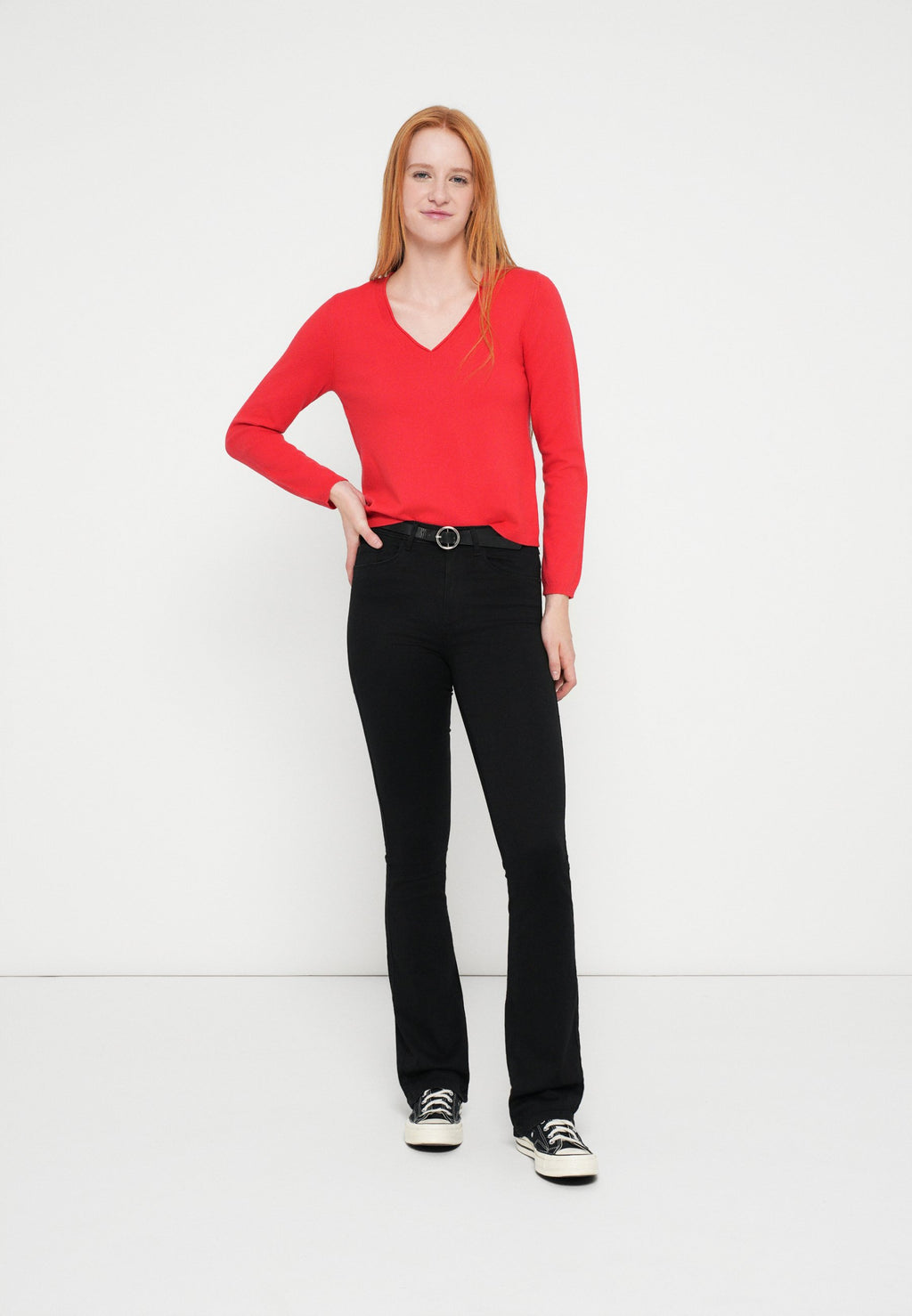 Flared fit ONLROYAL High waist Skinny Media 2