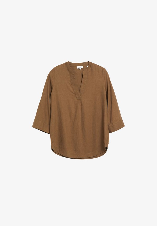 s.Oliver BLUSE - Blouse - dunkelbraun