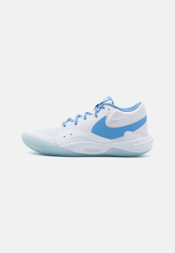 Nike Performance HYPERQUICK  - Volleyball shoes - white/valor blue/pure platinum
