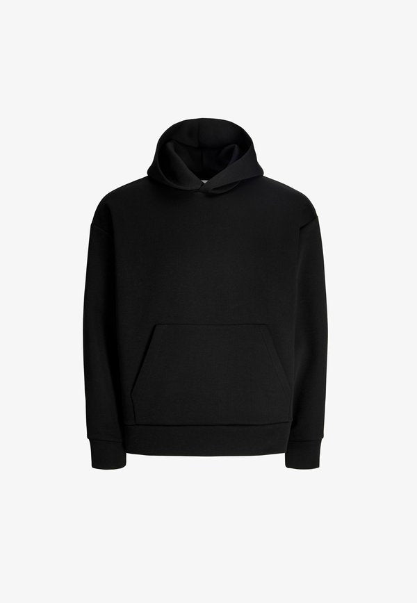Jack & Jones HOODIE PLUS SIZE PLAIN HOODIE - Hoodie - black