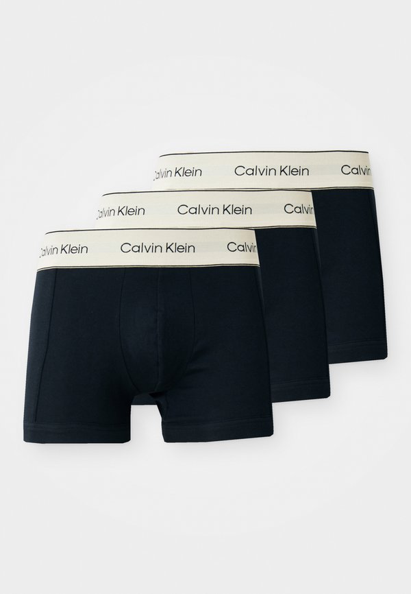 Calvin Klein Underwear TRUNK 3 PACK HERITAGE COTTON
 - Trunks - black