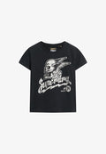 Superdry & Co EMBELLISHED POSTER - Print T-shirt - jet black