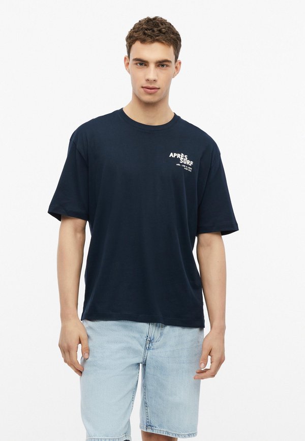 s.Oliver T-SHIRT - Print T-shirt - navy