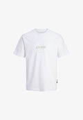 Jack & Jones T- - Print T-shirt - bright white
