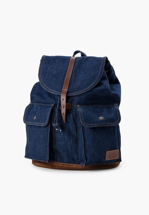 Levi's® HERITAGE UNISEX - Rucksack - indigo rinse
