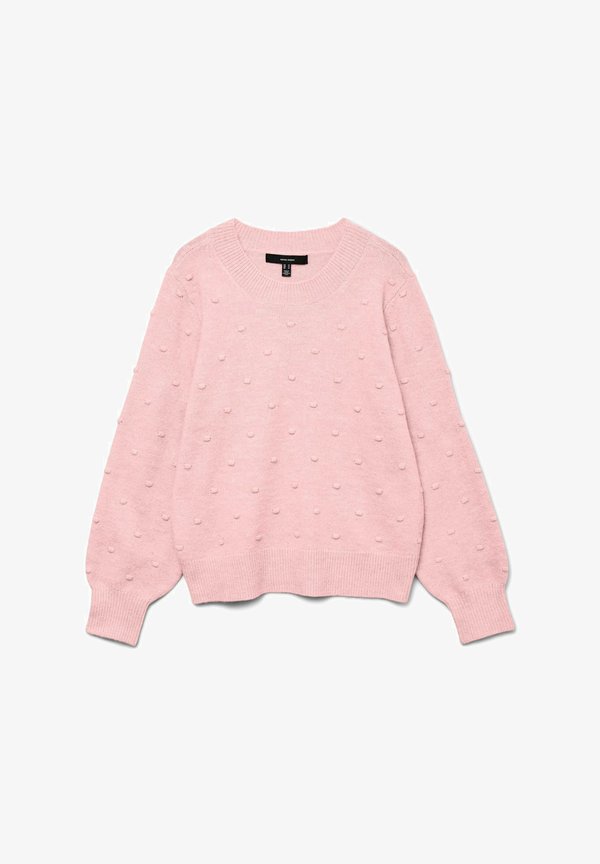 Vero Moda Knitted VMFRANCESCA Knitted - Jumper - pink dogwood