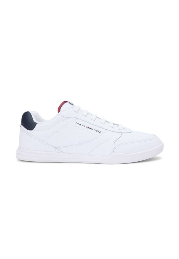 Tommy Hilfiger CONTRAST HEEL TRAINERS WITH LEATHER