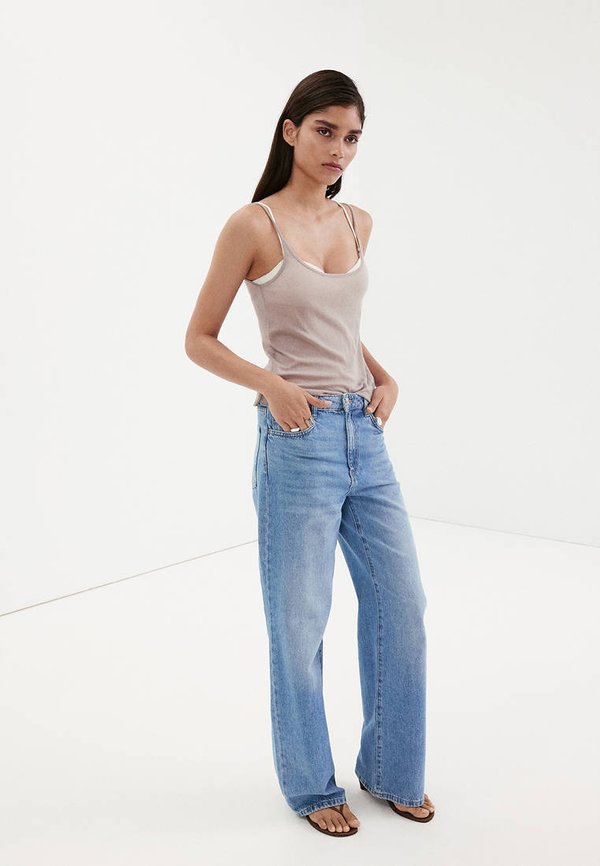 Mango ADULT - Relaxed fit jeans - blue