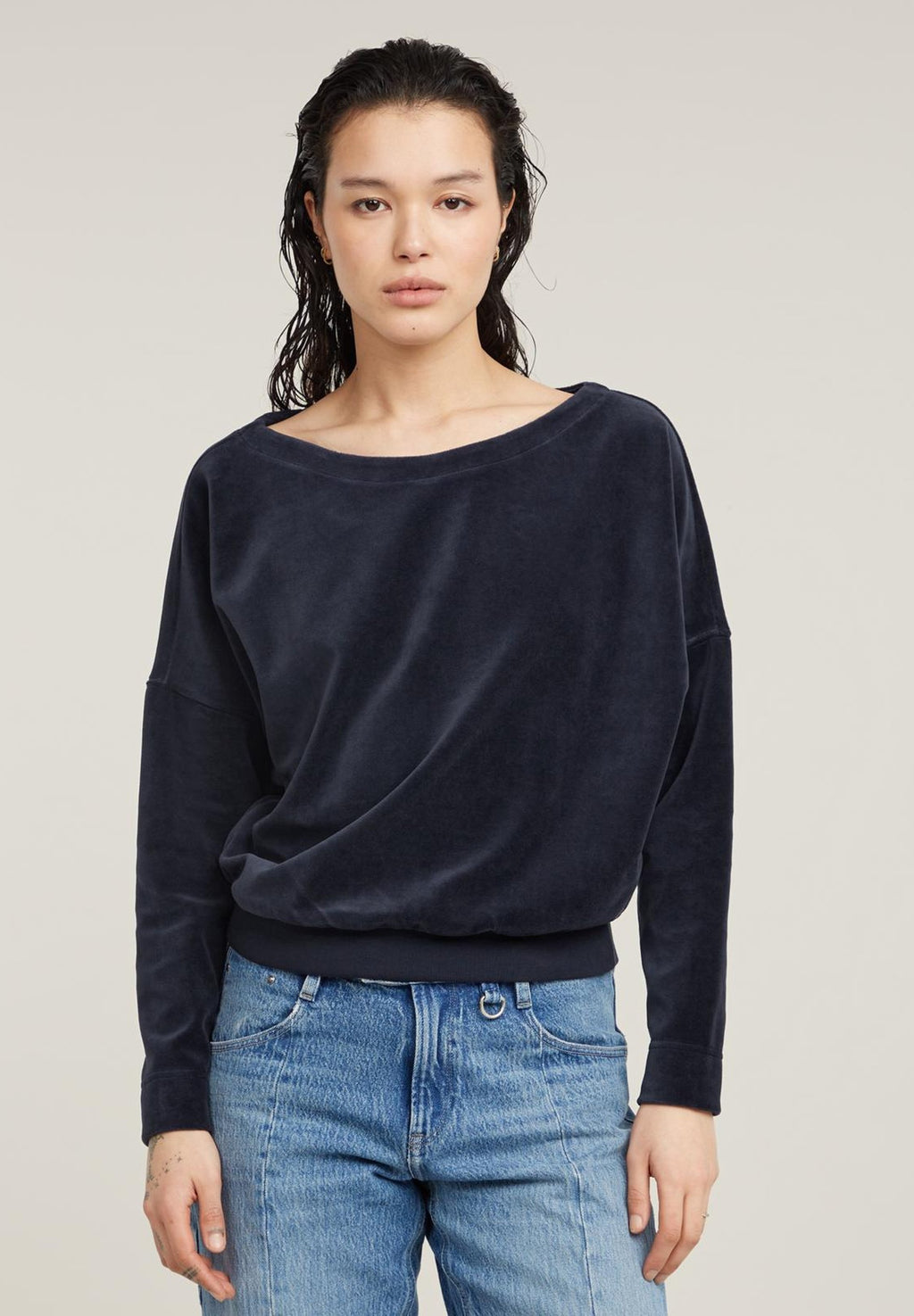 BATWING VELVET LOOSE Media 3