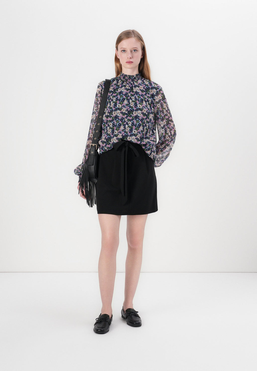 VILA VICLAVA BELTED SKIRT