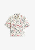 Tommy Hilfiger Button-down blouse - leopard baroque rwb