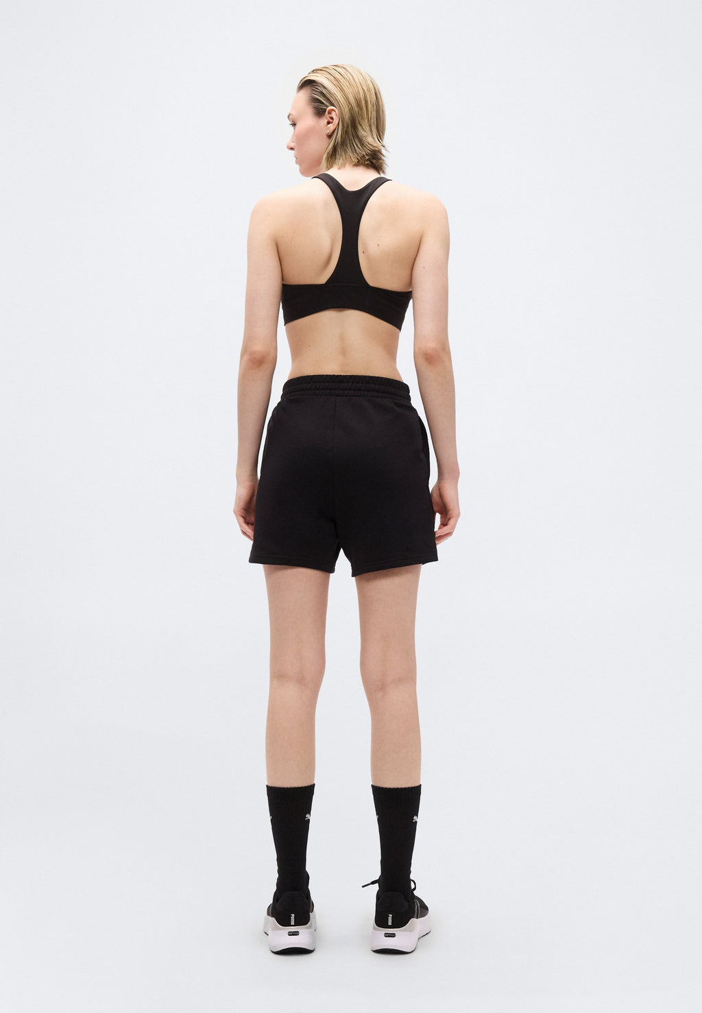 Puma SMALL LOGO HIGH WAIST SHORTS