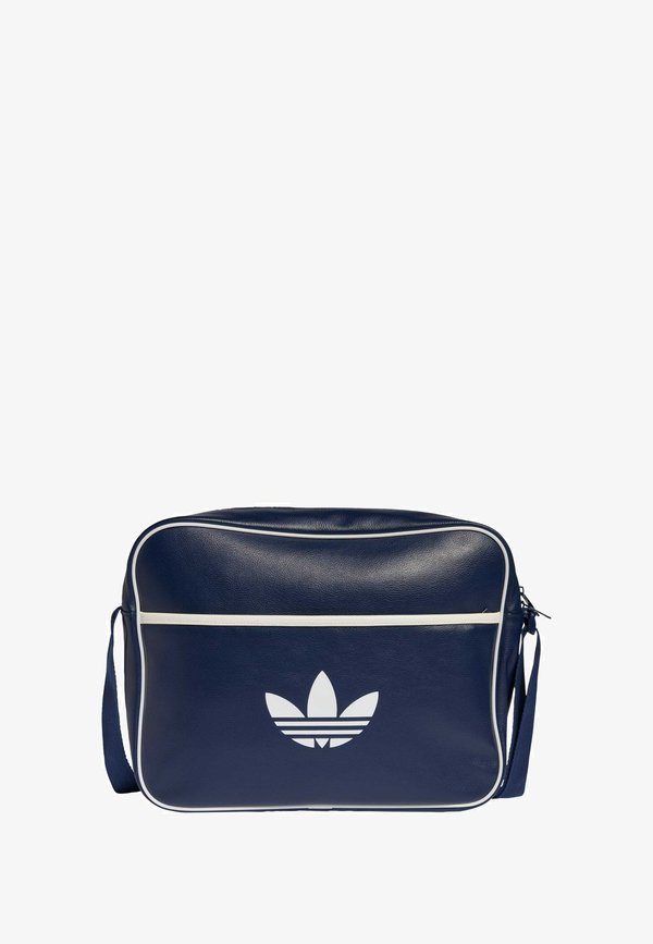 adidas Originals AIRLINER - Cross body bag - night indigo/white