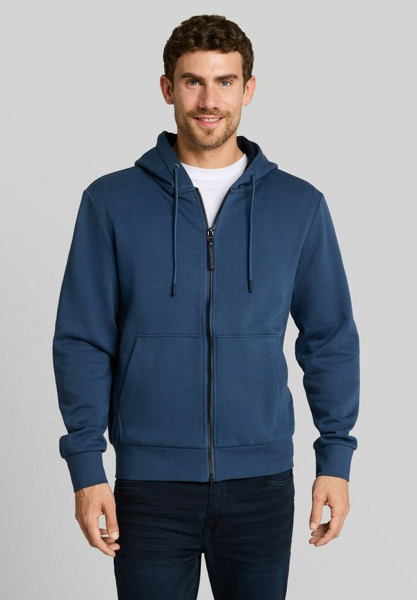 TOM TAILOR TOM TAILOR JACKE KAPUZENSWEATJACKE - Zip-up sweatshirt - dark duck blue
