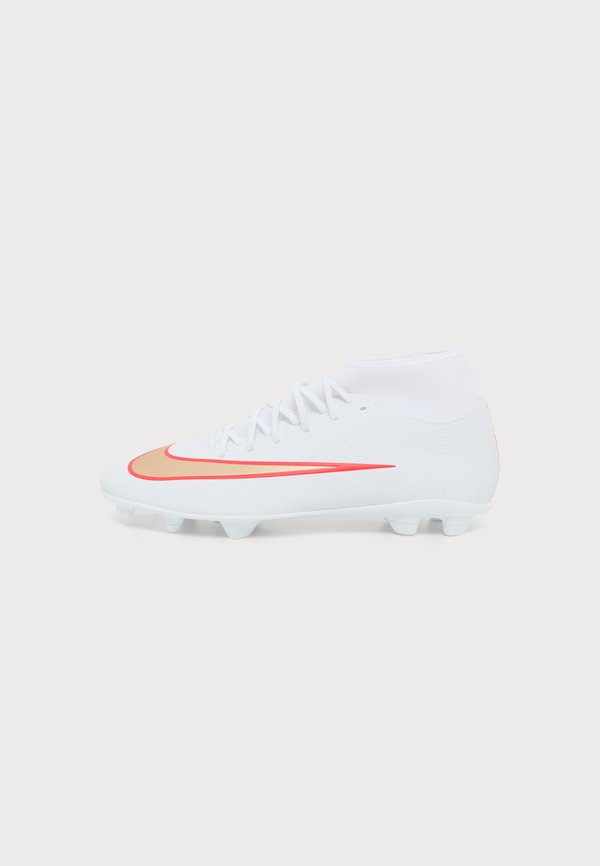 Nike Performance MERCURIAL SUPERFLY 11 CLUB FG/MG UNISEX - Football boots artificial grass - white/blur-bright crimson