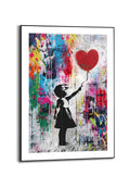 Orange Wallz CONCRETE BALLOON GIRL