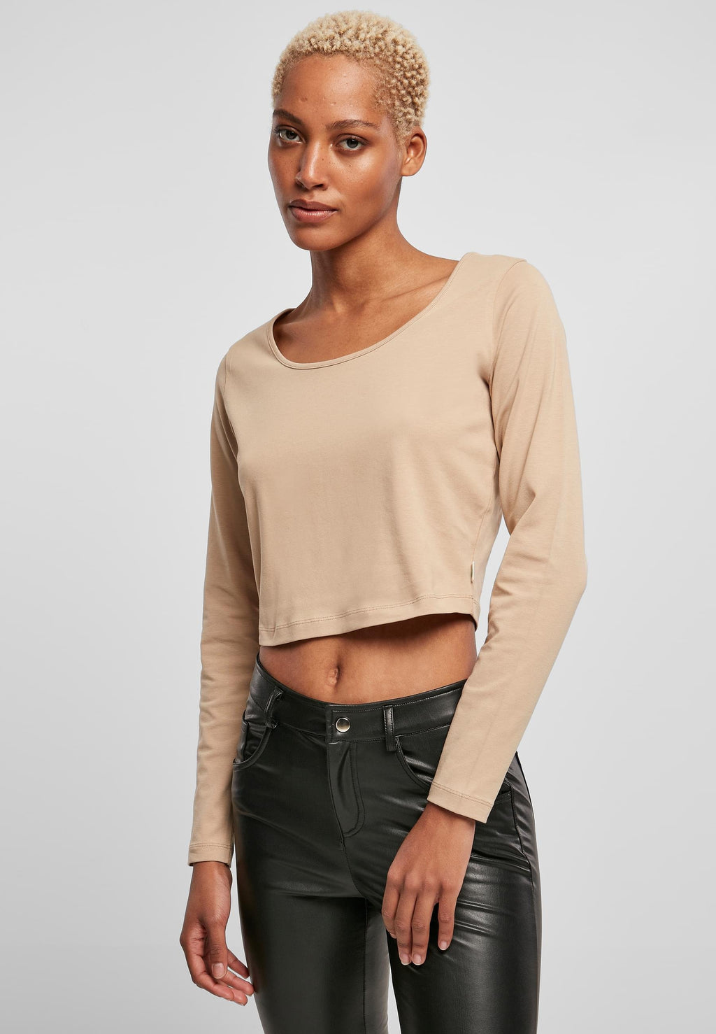 Urban Classics CROPPED LONGSLEEVE