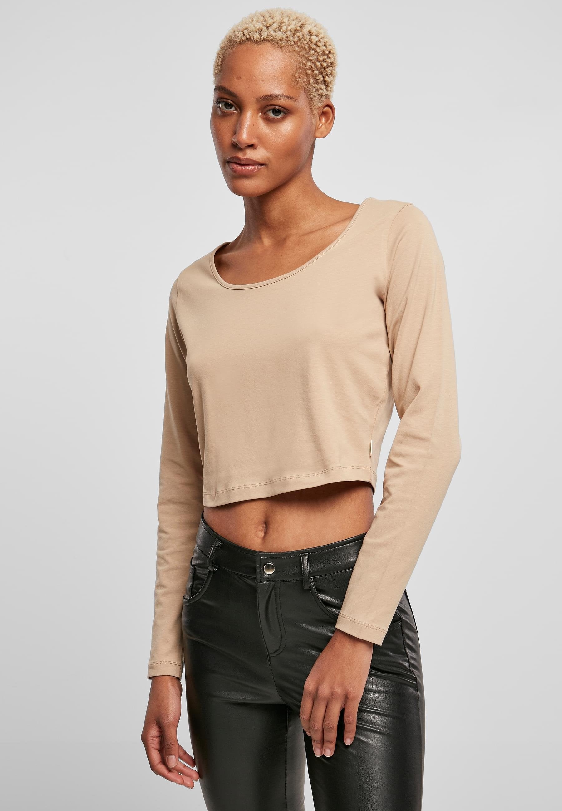 Urban Classics CROPPED LONGSLEEVE