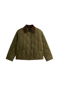 New Look CORDUROY COLLAR QUILTED
