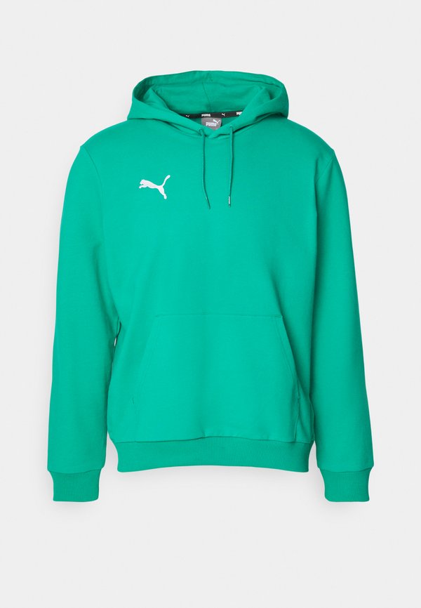 Puma TEAMGOAL CASUALS HOODY - Hoodie - sport green/white