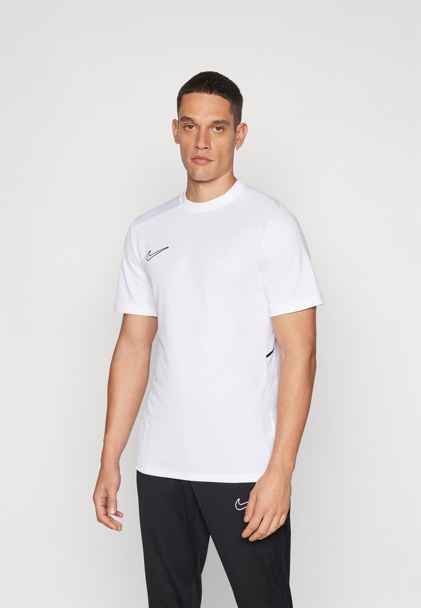 Nike Performance MEN'S SHORT SLEEVE SOCCER - Sports T-shirt - white/black