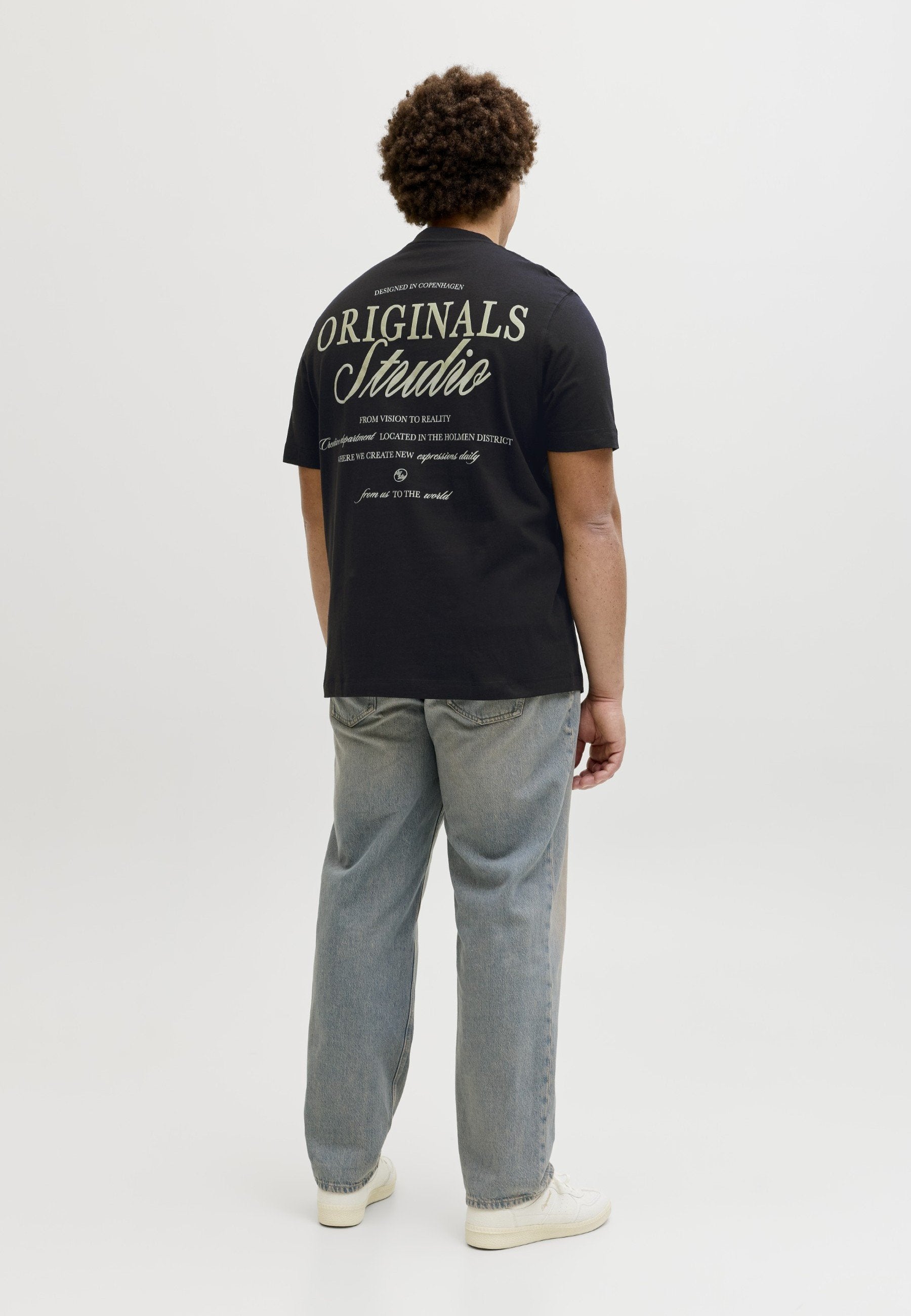 Jack & Jones JORNORREBRO TYPO TEE SS CN SN PLS
