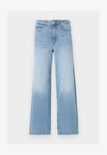 ONLY Wide-fit ONLMADISON High waist Wide Leg Fit Cropped - Wide Leg - light blue denim