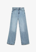 Vero Moda Wide-fit VMTESSA High rise Wide Leg Fit - Relaxed fit jeans - light blue denim