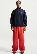 Nike Sportswear AIR - Sweatshirt - obsidian/lt crimson