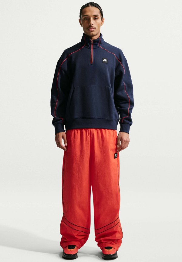Nike Sportswear AIR - Sweatshirt - obsidian/lt crimson