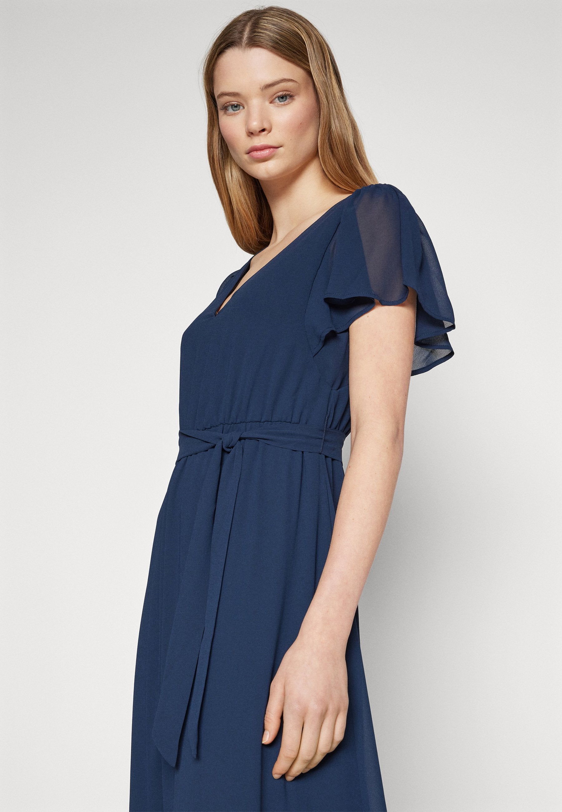VILA VIMICADA V NECK MAXI DRESS