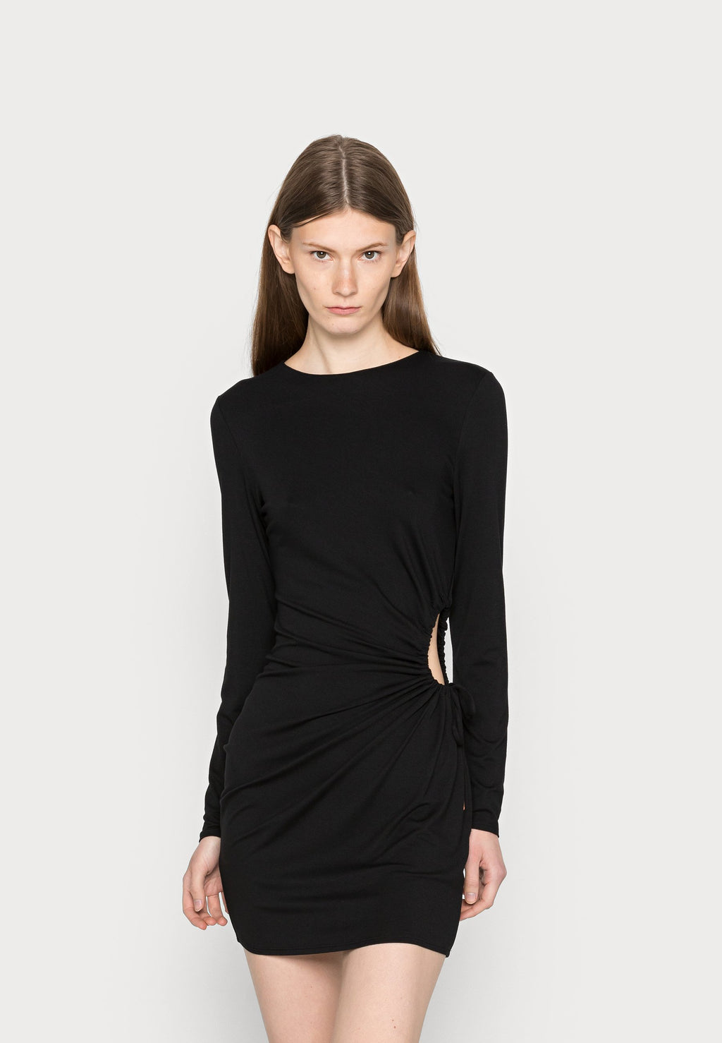 NU-IN CUT OUT LONG SLEEVE DRESS