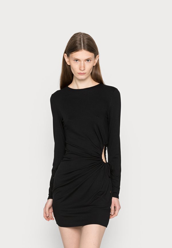 NU-IN CUT OUT LONG SLEEVE DRESS