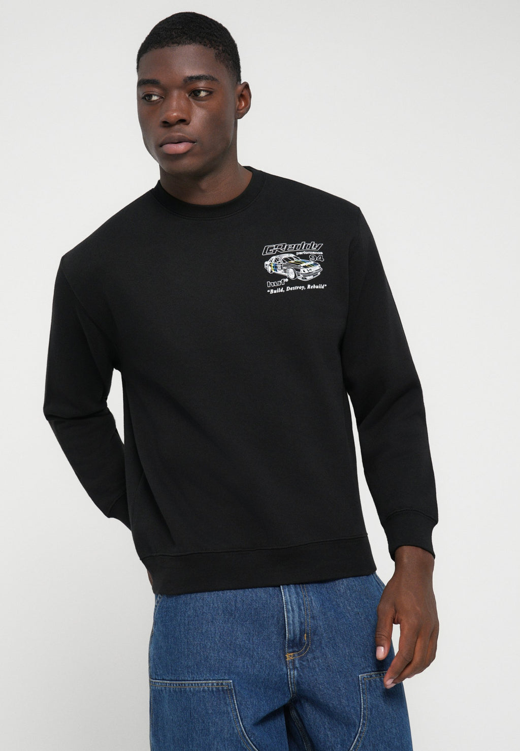 HUF GREDDY RETRO MOD CREW
