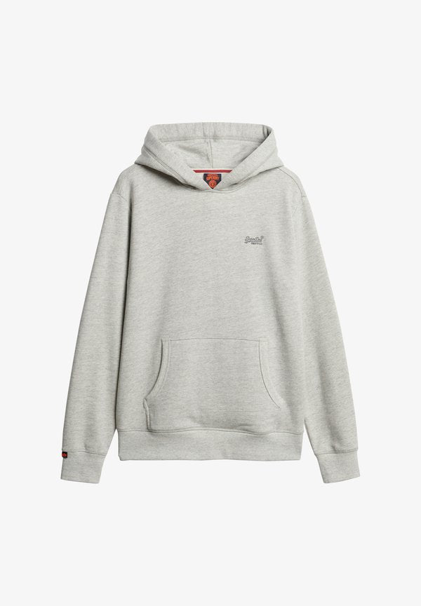 Superdry & Co ESSENTIAL LOGO - Hoodie - varsity grey grindle