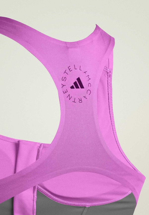 adidas by Stella McCartney TWO-TONE ZIPPED CROP
