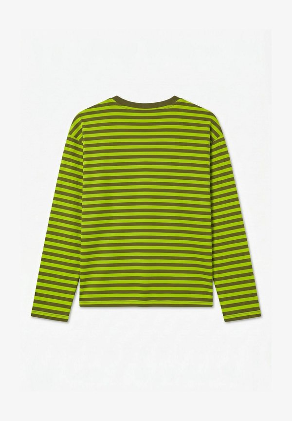 Vero Moda TOP VMLINEA T-SHIRT - Long sleeved top - martini olive