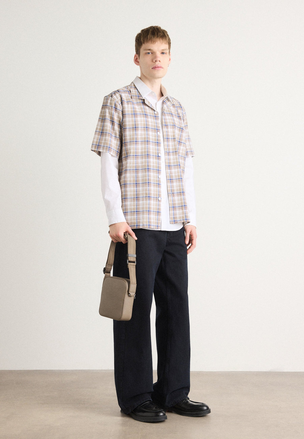Mads Nørgaard LOOSE CHECK KENJI SHIRT