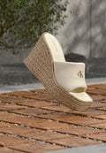 Calvin Klein Heeled mules - tofu