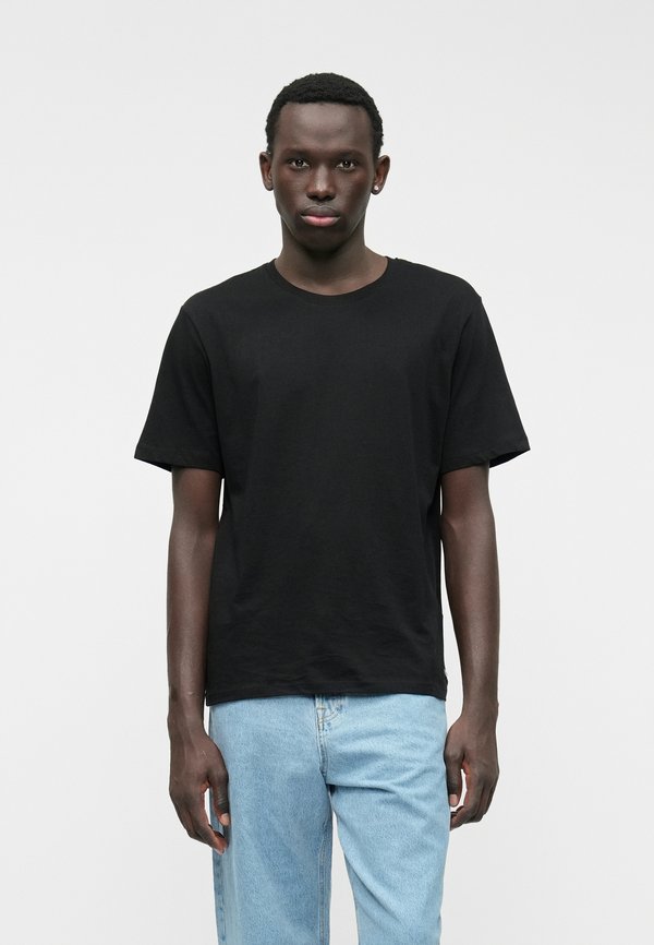 Jack & Jones JJEORGANIC BASIC TEE O NECK 5 PACK - Basic T-shirt - black/white