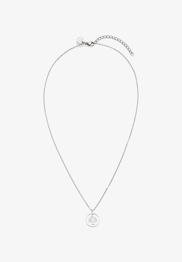s.Oliver TREE OF LIFE - Necklace - silver-coloured