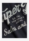 Superdry & Co Print T-shirt - eclipse navy