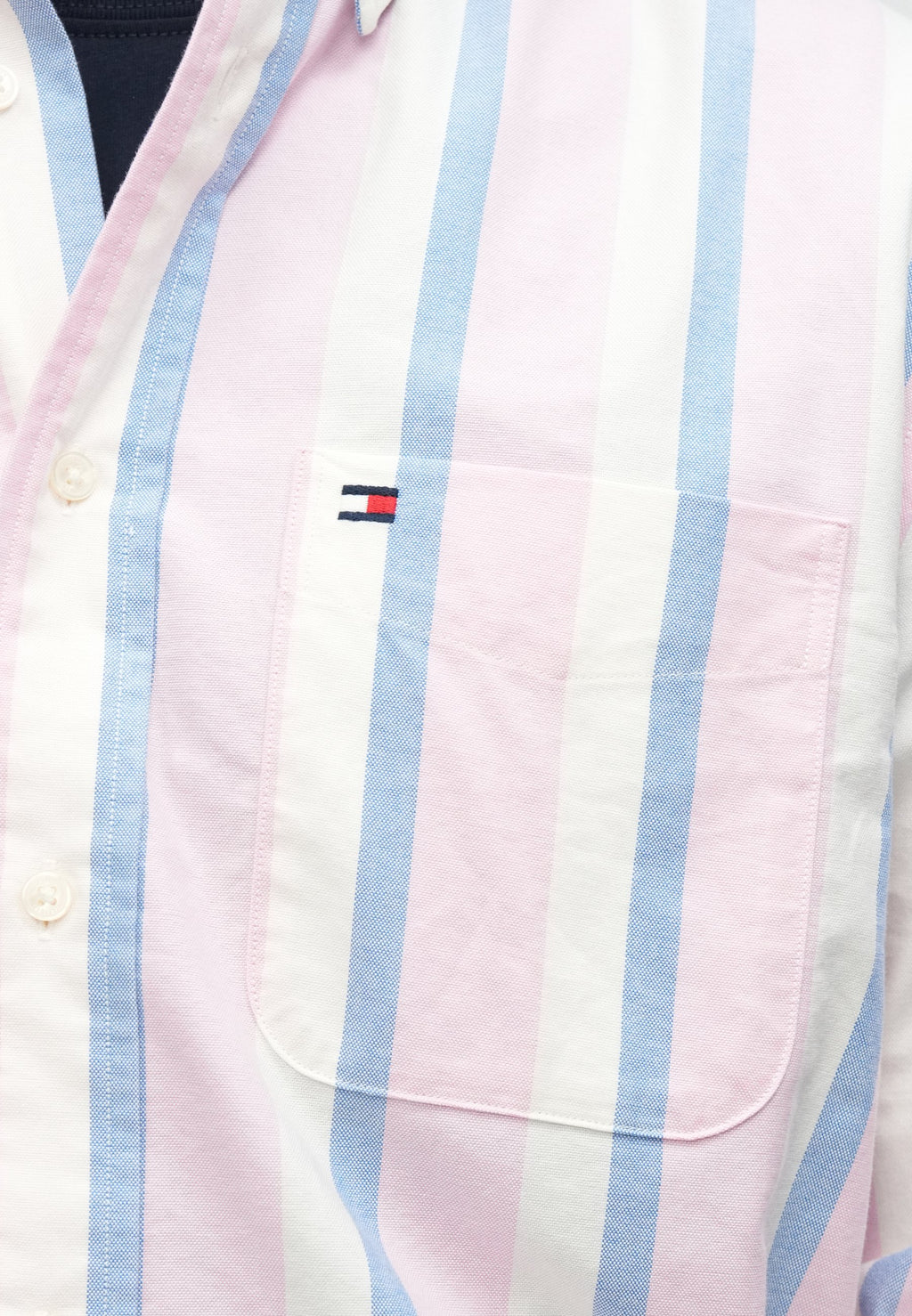 RELAXED FIT STRIPE OXFORD SHIRT Media 6