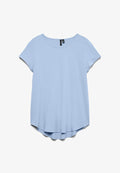 Vero Moda VMBELLA - Basic T-shirt - brunnera blue