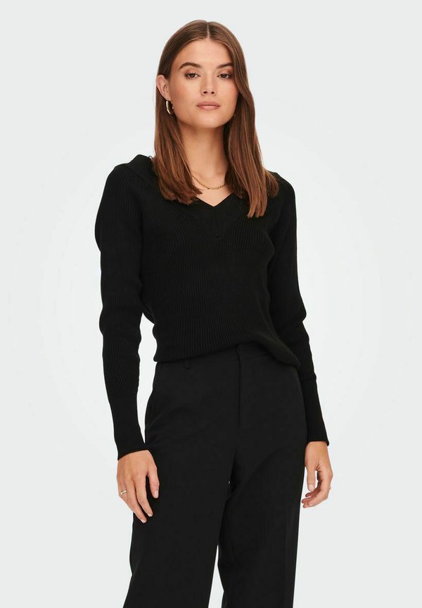 ONLY Knitted ONLNEW Knitted - Jumper - black
