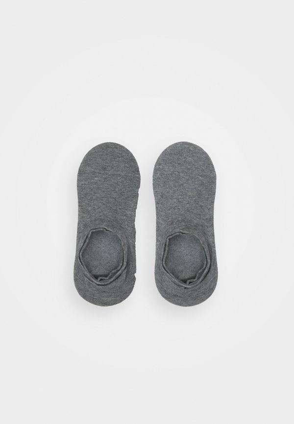 Tommy Hilfiger MEN FOOTIE 2 PACK - Invisible socks - middle grey melange