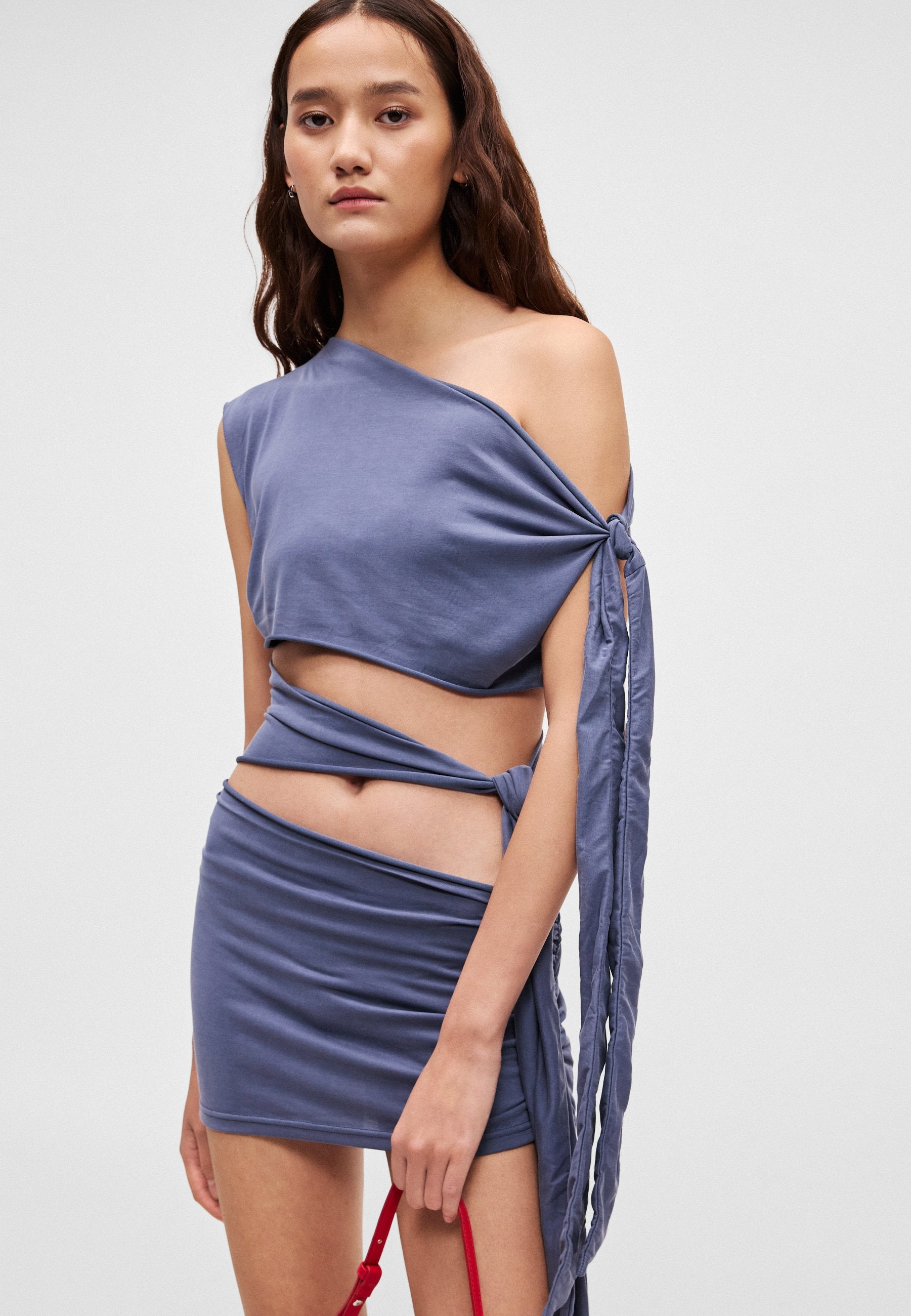 Jaded London KNOTTED MINI DRESS
